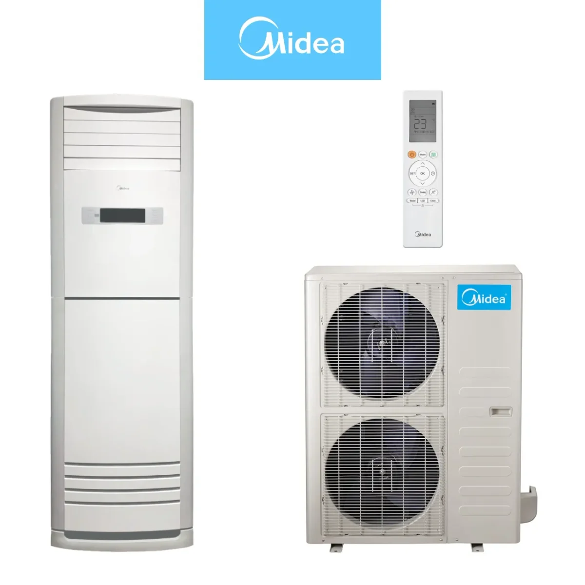 Midea FST — комплект с двухвентиляторным наружным блоком