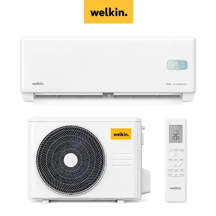 Welkin General White — внутренний и наружный блоки с пультом